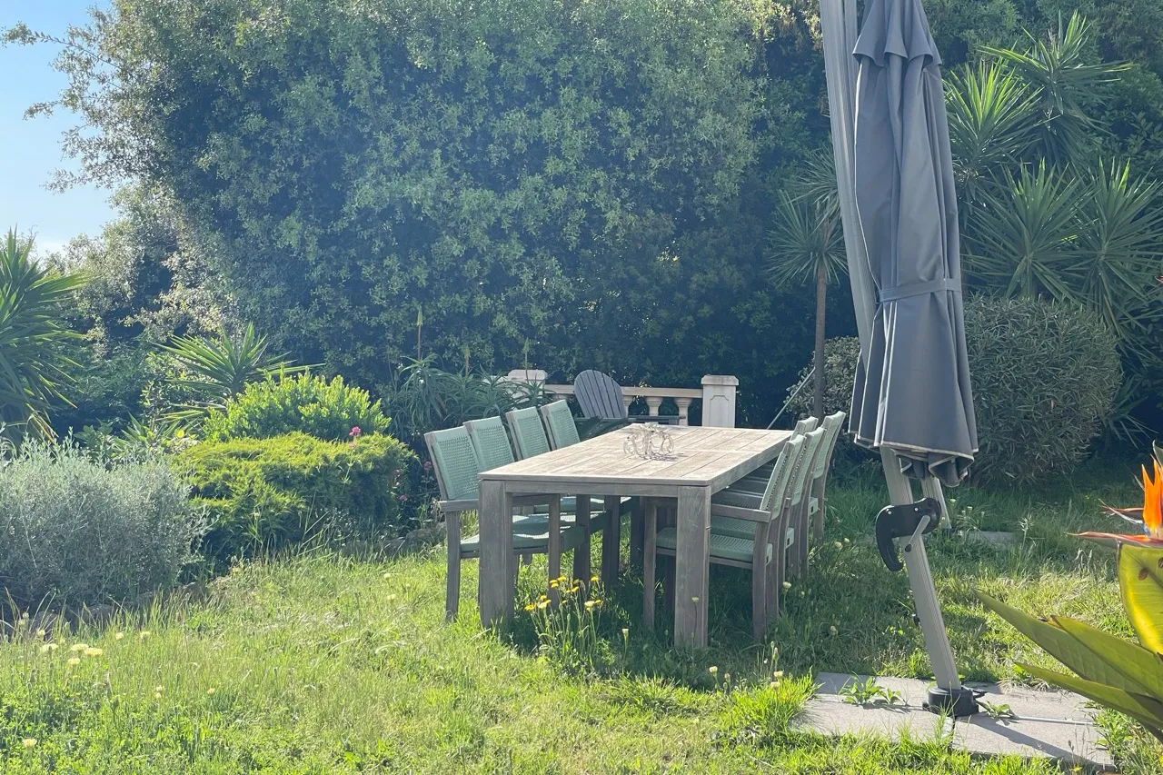 Villa Cigales – garden before mowing