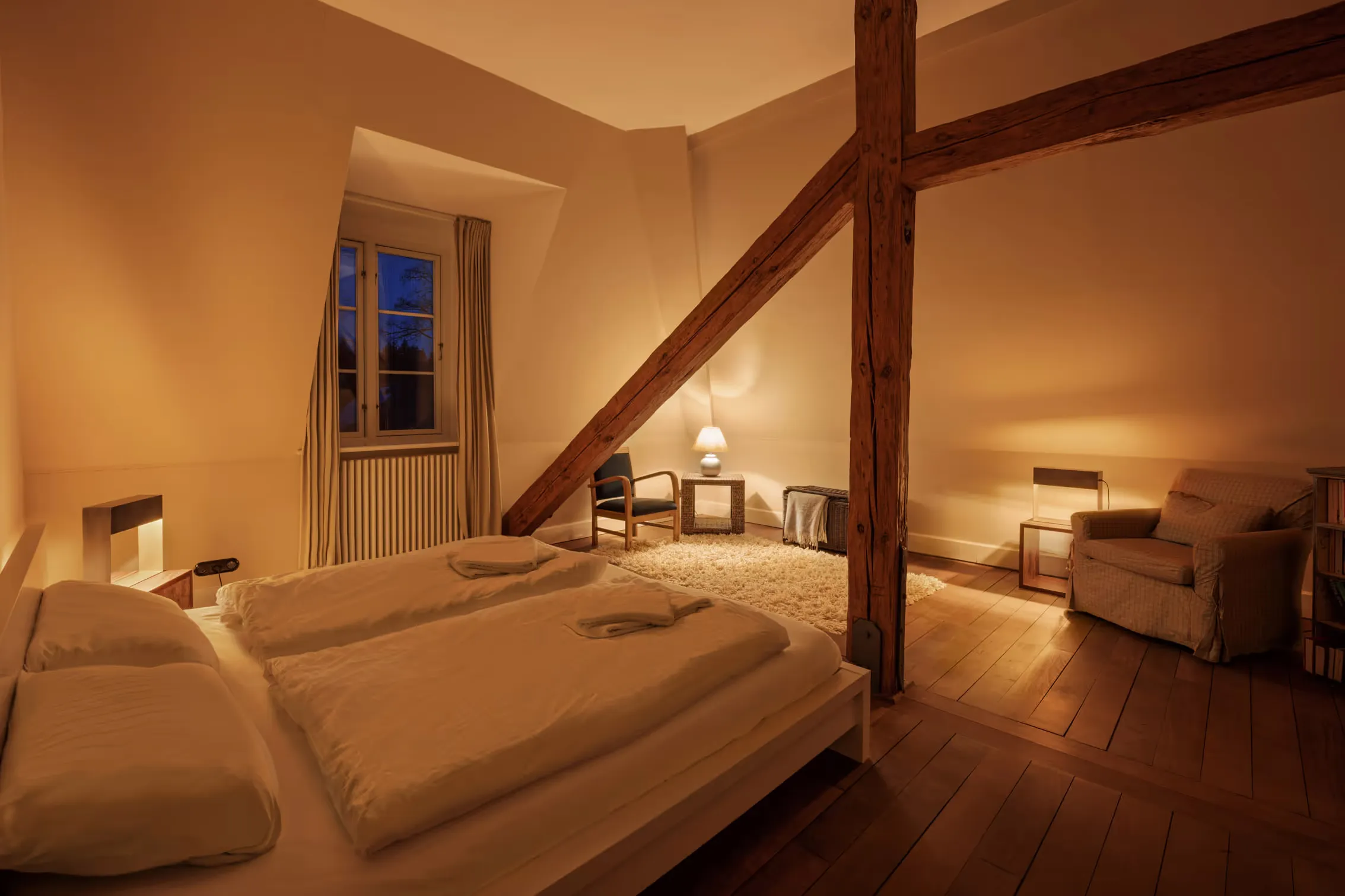 Real estate photography of holiday homes, twilight shot