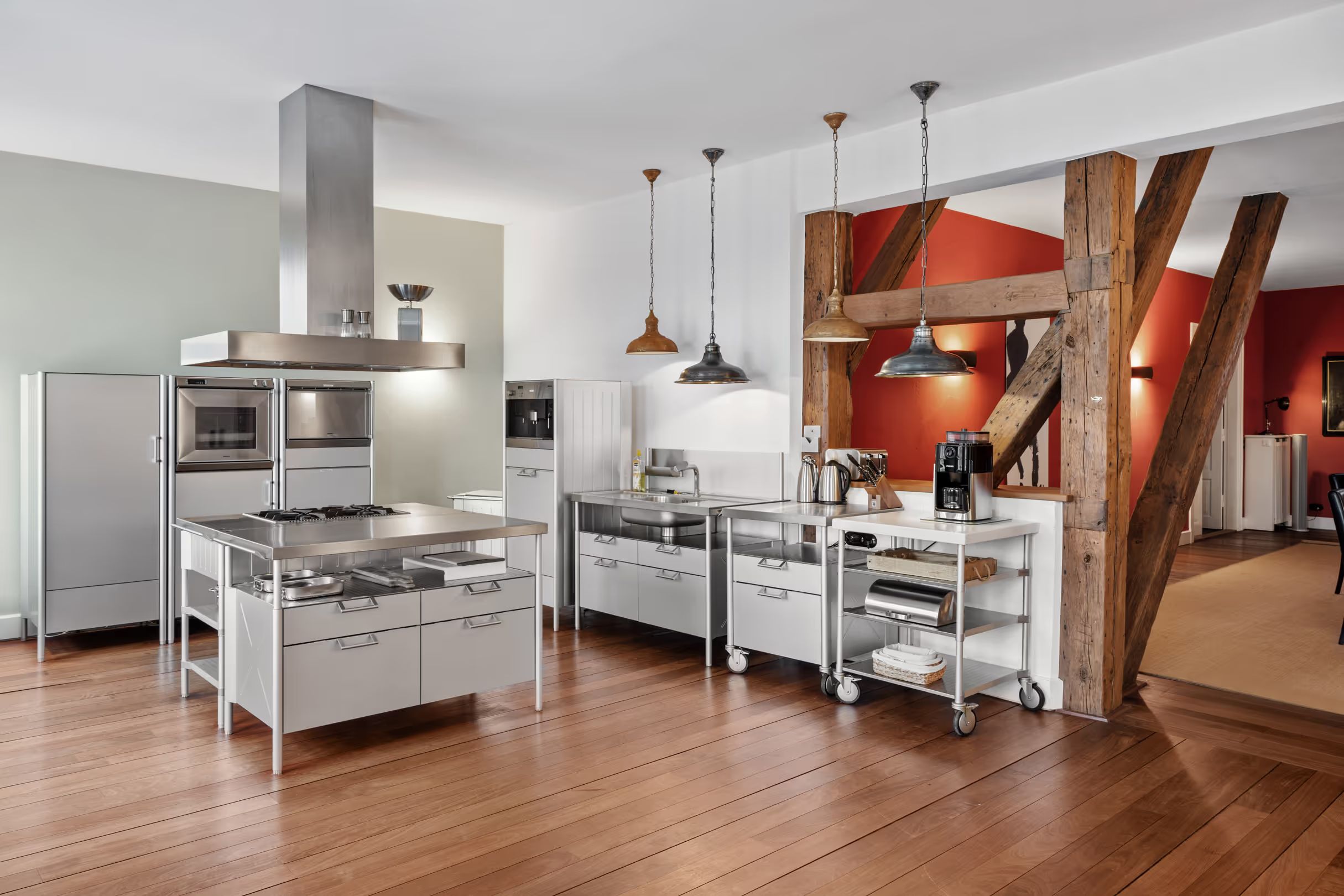 Real estate photo of a kitchen
