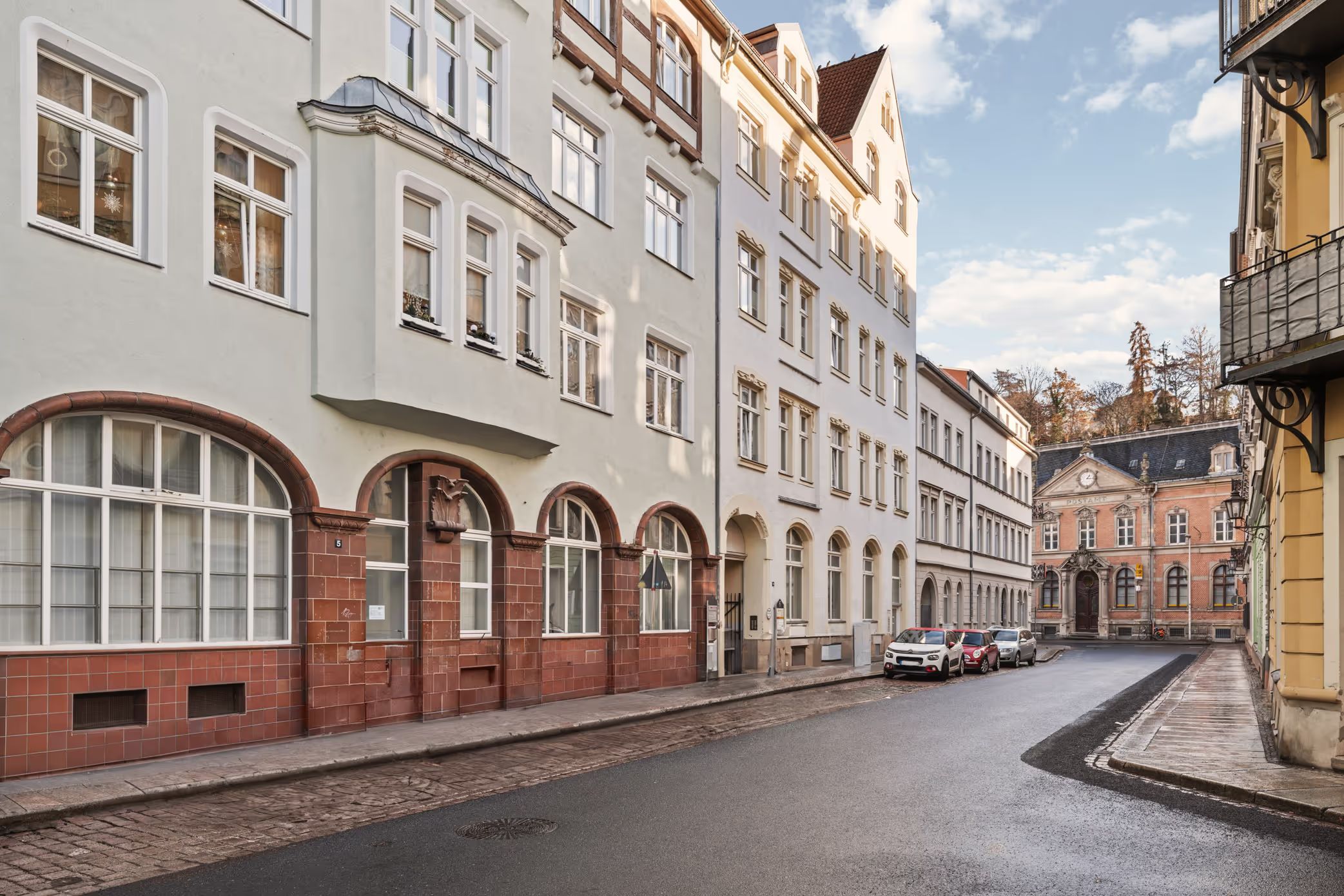 Street in the old town of Meissen
