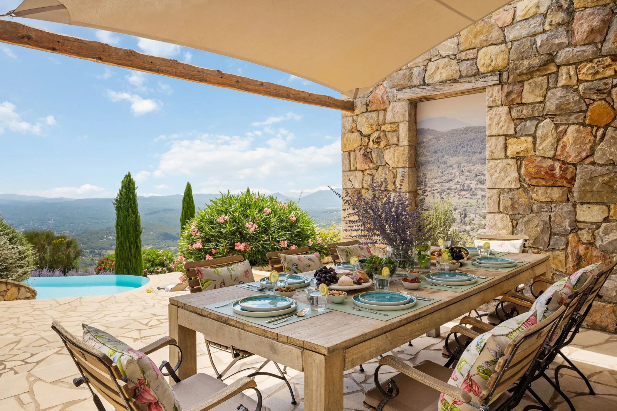 Real estate photo of terrace